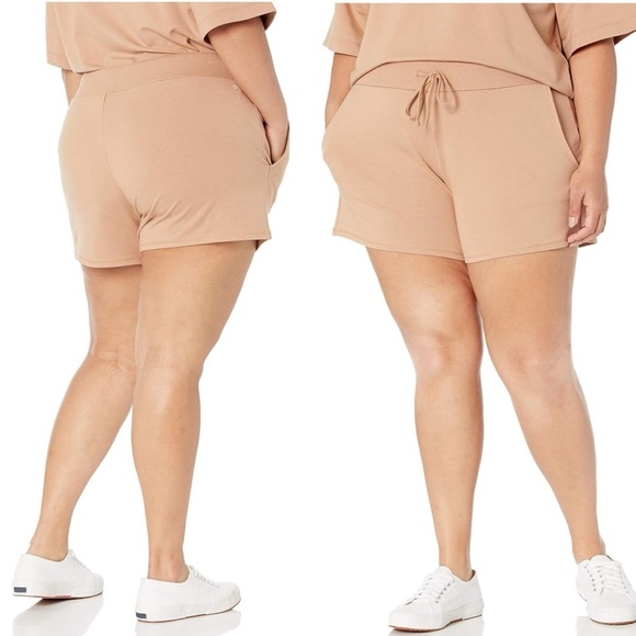 NWT The Drop Women's Elaina Pull-On French Terry Sweatshort SIZE XXL - Picture 3 of 15
